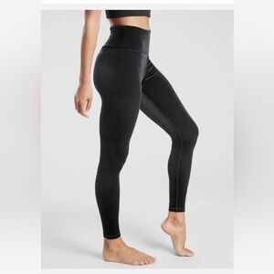 NEW • Athleta • Women’s Elation Velvet Tight Legging 
XS Black  Style #511387